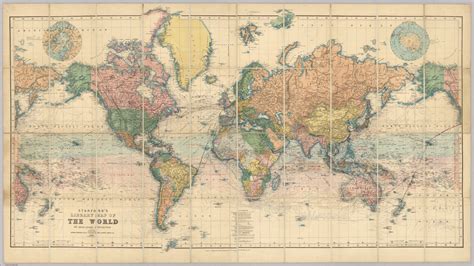 History of MAP New Map Of The World